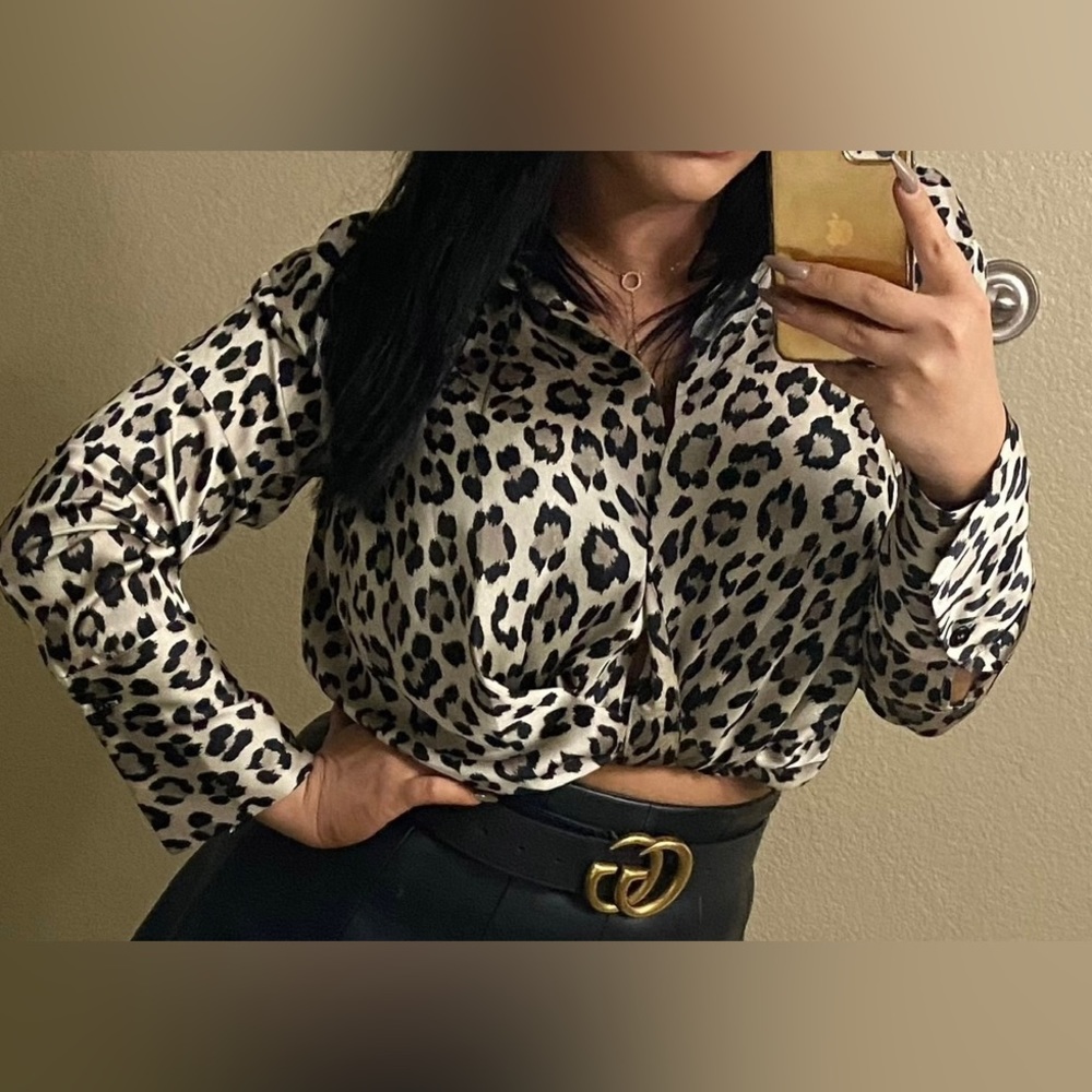 Zara animal print shirt - Picture 3 of 3